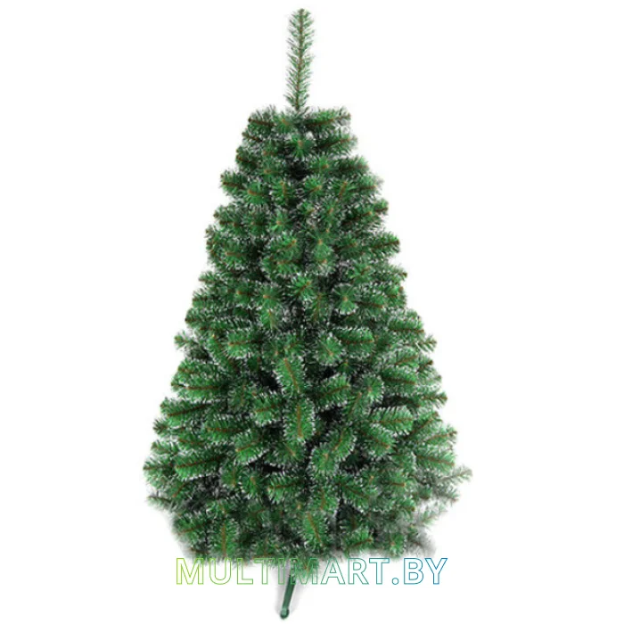 Ель GreenTerra с белыми концами 1 м